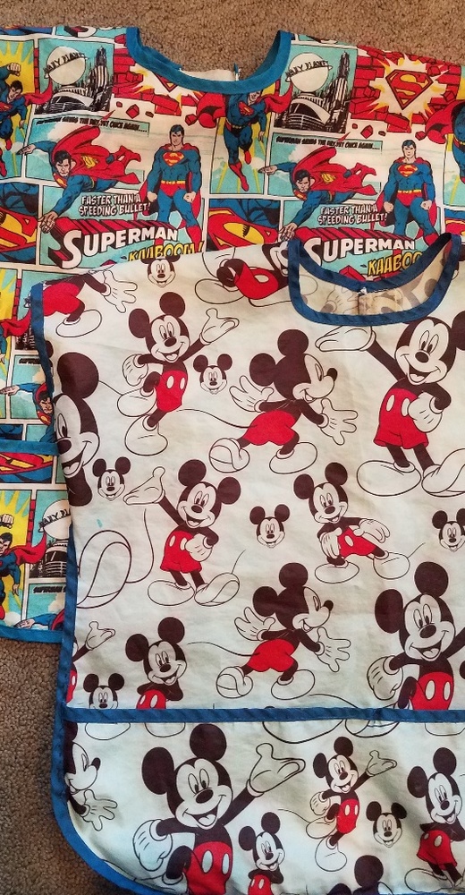 Toddler Bibs 2 smock type